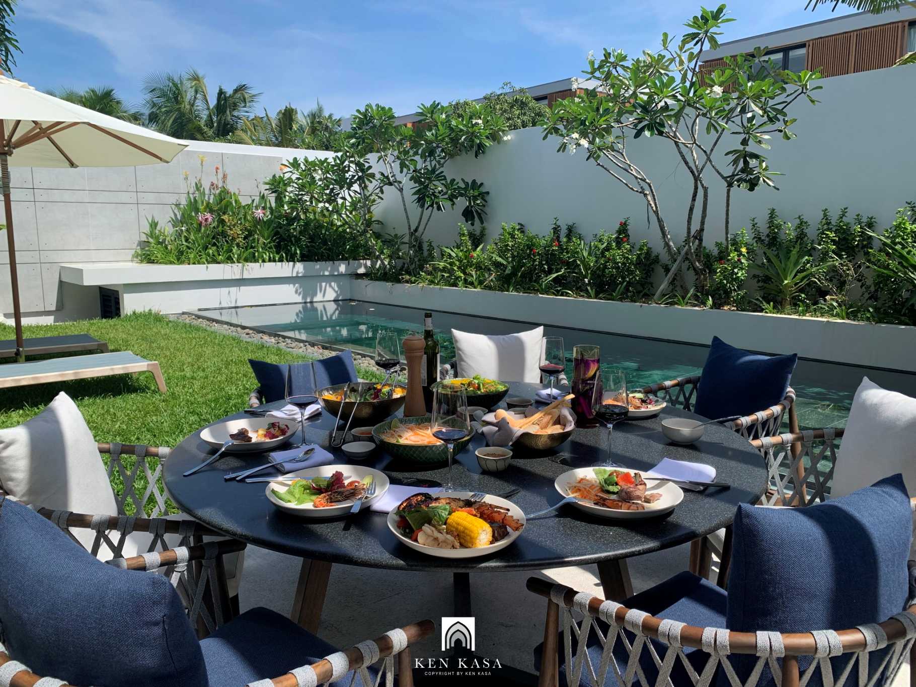 Kh&ocirc;ng gian ngo&agrave;i trời tại Sailing Club Signature Resort Phu Quoc